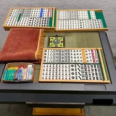 電元オートメーション 全自動麻雀卓 AM-9401 100V 通電確認済 屋内用 雀豪ドーム 雀卓 テーブル 全自動 ジャンク Y2236の画像