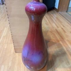 新品❗️副島四郎　作　辰砂の画像