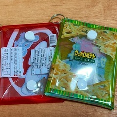 お菓子パッケージの小物入れの画像