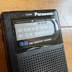 平成元年購入　激レア　ラジオ　Panasonic RF-501 の画像