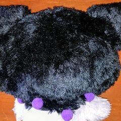大きなクロミちゃんぬいぐるみの画像