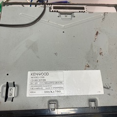KENWOOD ケンウッド CDレシーバー オーディオ CDプレーヤーの画像