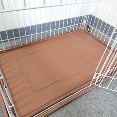 △ B ペットケージ 白 高さ 55.5cm 幅 86cm 奥行 56cm 現状渡しの画像