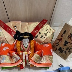 三段飾り雛人形　平安清雅作の画像