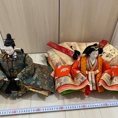 三段飾り雛人形　平安清雅作の画像
