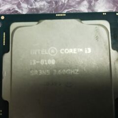 【PCパーツ セット】i3 8100/DDR4 4G 2枚の画像