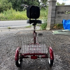 大人用三輪自転車の画像