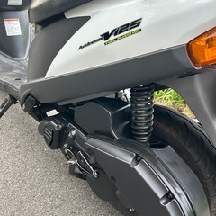 スズキ アドレスV125 ホワイト　通勤快速　K9  機関良好　 配送可の画像