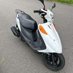 スズキ アドレスV125 ホワイト　通勤快速　K9  機関良好　 配送可の画像
