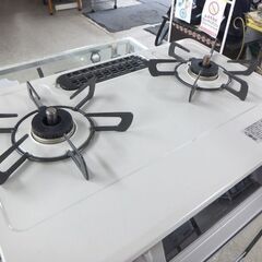 都市ガステーブル 2022年製 幅59cm リンナイ ガスコンロ 左強火 RT67JH☆ 札幌市 北区 屯田 の画像