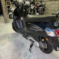 エンジン始動動画あり　堺市堺区アドレス125 エンジン異音あり　修理必須　ジャンクの画像