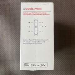 【未開封】「urBeats wireless」イヤホンの画像