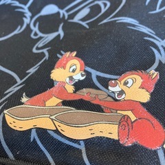 A2509-176 Disney チップとデール マザーズバッグ 汚れ有り の画像