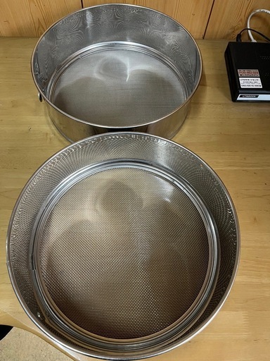 業務用ザル（絹ごしメッシュ粉振い） 