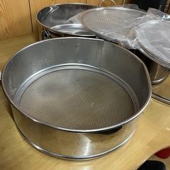 業務用ザル（絹ごしメッシュ粉振い） の画像