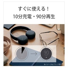 SONY Bluetooth ヘッドフォンの画像