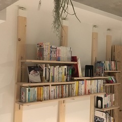 DIY本棚の画像