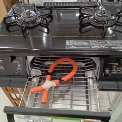 リユースのサカイ栃木店★ジモティ割あり★ Paloma LPガステーブル IC-73KWA-R  23年製 動作確認／クリーニング済み TC10685の画像