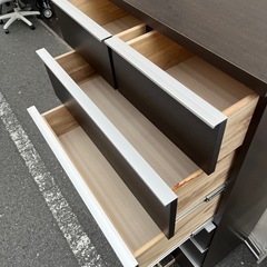 【武蔵小山店】ダークブラウン チェスト 6段7杯 収納箪笥 収納チェスト 引出し収納の画像