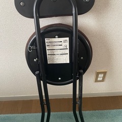 （決まりました）ニトリ　クッション折りたたみ椅子の画像