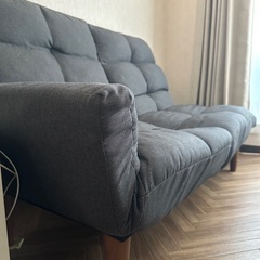 ソファベッドソファー2人掛け分割可能3way 座椅子リの画像