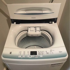 【急募】Haier洗濯機5.5kgの画像