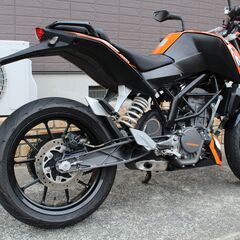岡山発 KTM　DUKE125　自賠責保険有りの画像