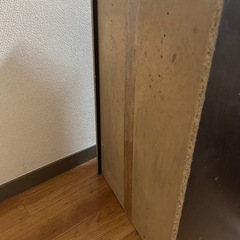 2段収納ボックス　ダークブラウン縦59 横42の画像