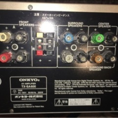 AV アンプ　ONKYO TX-SA600 5.1ch リモコンなしの画像