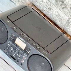 SONY Bluetoothラジオ ZS-RS81BTの画像