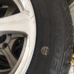 1シーズン使用 185/65R15 スタッドレス　アルミホイールセット　の画像