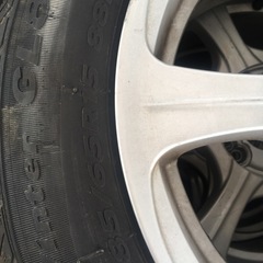 1シーズン使用 185/65R15 スタッドレス　アルミホイールセット　の画像