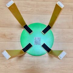 【まとめ売り22脚】アールエフヤマカワ 丸椅子／中古品／京都市内送料無料／スタッキング可の画像