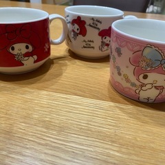 マイメロディのスープカップの画像