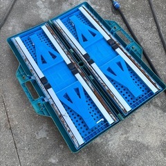 アウトドアテーブル&いすセットの画像