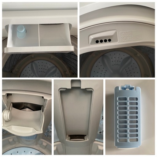 Hisense ハイセンス 全自動電気洗濯機 HW-T60H 2023年製 6.0kg 生活家電 縦型