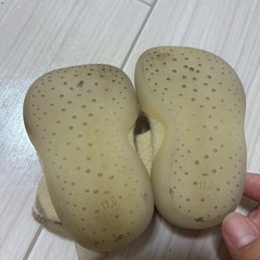 11cm ファーストシューズ！2回ほど使用の画像