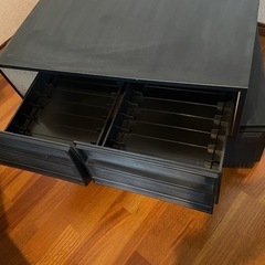 ビデオテープ収納ボックス  2ケースの画像