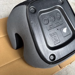 ジュニアシートグレーの画像