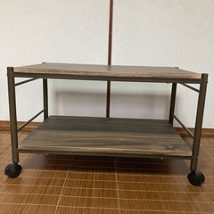 キャスター ワゴン テレビ台 の画像