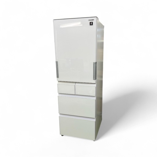 SHARP シャープ 5ドア 412L 冷蔵庫 SJ-GW41F-W