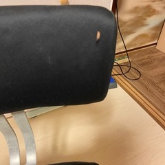 無料🆓【中古】黒いデスクチェアの画像