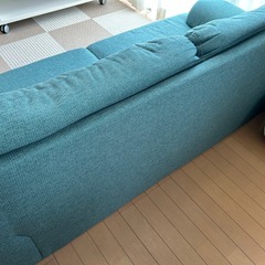 ニトリの３人がけソファの画像