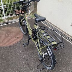 3段変速 電動自転車 ミニベロ あさひ[ASAHI]  LOG WAGON e（ログ ワゴンe）BAA-O 20インチの画像