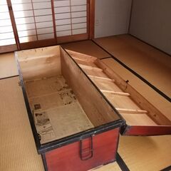 長持　戦前家具②の画像