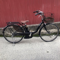 【京都発】京の楽チャリ　ヤマハ　電動アシスト自転車　26インチ　黒色の画像