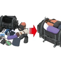 バイクツーリングバッグ　定価28380円１回使用の画像