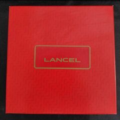 【美品】 LANCEL デザート皿/ケーキ皿 ５枚セット 収納箱付きの画像