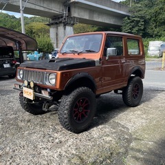 車検令和9年迄リフトアップ済みジムニーの出品ですの画像