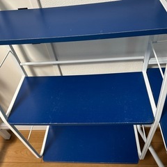 ロフトベッド　デスク・棚付き　の画像